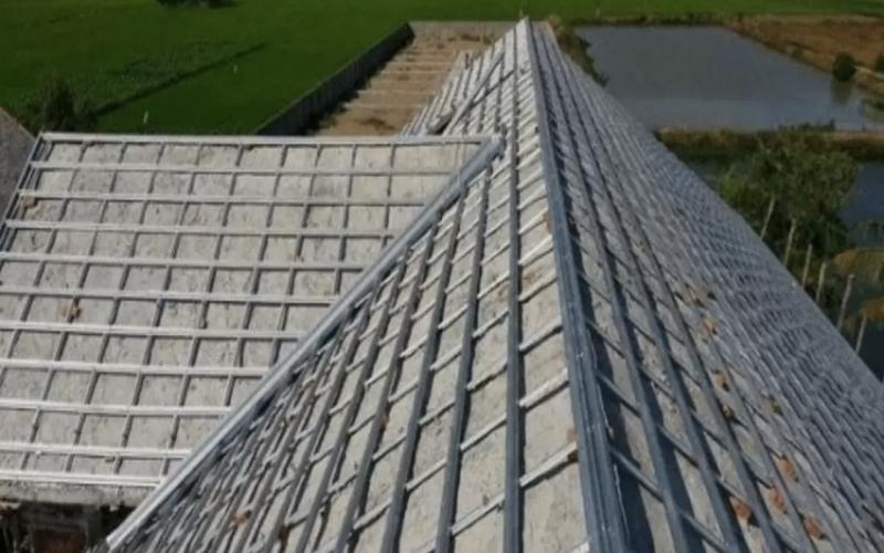 Mái bê tông được ứng dụng nhiều ở các công trình