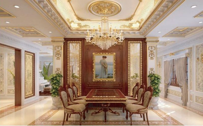 Phào chỉ biệt thự giúp tăng thêm tính thẩm mỹ