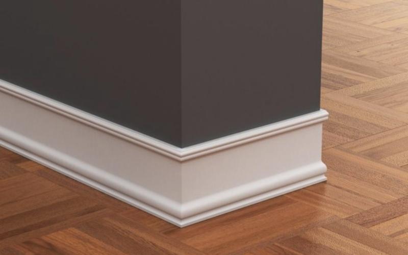 Phào chỉ chân tường giúp đảm bảo thẩm mỹ và độ an toàn cho các thành viên trong gia đình