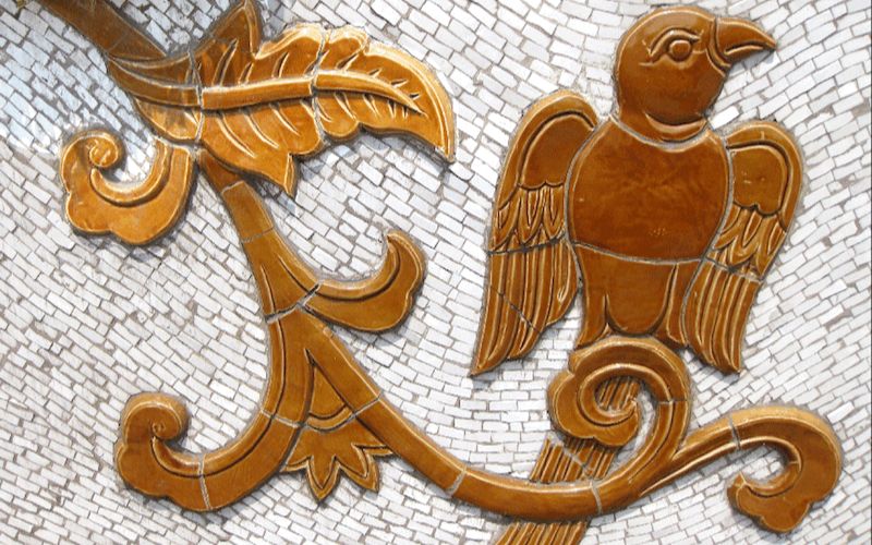 Tranh phù điêu sứ