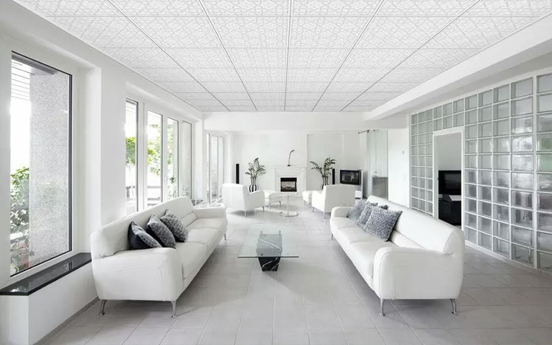 Trần thạch cao thả được ứng dụng nhiều trong kiến trúc hiện đại