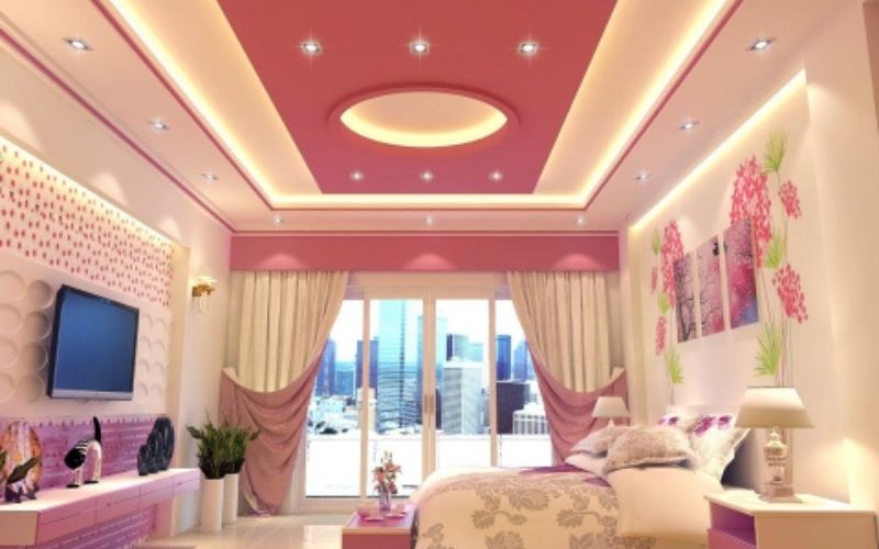 Trần thạch cao chìm thiết kế cá tính, phá cách