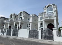 Thi công phào chỉ GFRC - Dự Án Villa 200 - Nguyễn Văn Hưởng, Q2